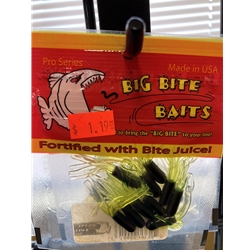 Big Bite Baits 1.5" Crappie Tubes