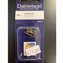 Danielson Treble Hooks