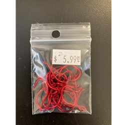 Bulk Gamakatsu Off-Set Red Octopus Hooks