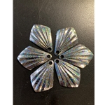 Fluted Royal Willow Glitter Sz3 6ct