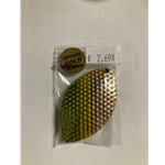 Gold Diamond Glitter Lemon Lime Sz 6 6ct