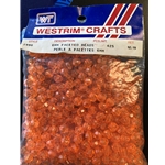 Orange "Westrim Crafts" 6mm 425ct