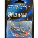 South Bend Dbl Drop Cheese & Egg Spreader Rig Sz8/10 2lb test