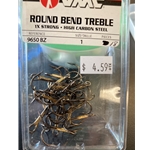 VMC Round Bend Treble Hooks