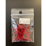 Bulk Gamakatsu Off-Set Red Octopus Hooks