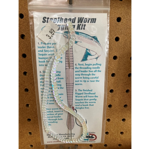 Mad River Steelhead  Worm Rigging Kit