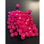 Hot Pink Faceted 8mm 25ct