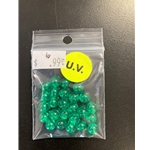 UV Kelly Green Round 6mm 25ct