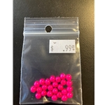 Flourescent Pink 4mm 25ct