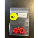 UV Flame Orange 3mm 25ct