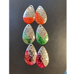 Rainbow Glitter Sz6 6ct