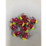 Cerise Chartreuse Head Mylar Wings #12