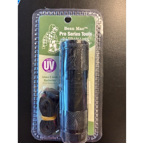 Beau-Mac UV 9 LED Flashlight