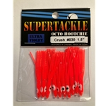 Supertackle Octo Hoochie 1.5" 10pk