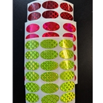 Assorted Colors French Blade Tapes 3/4" 54 ct Sz2