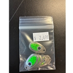 Lime Green Scale w/Eye Sz1 6ct