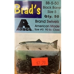 Brad's Black Barrel swivels