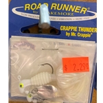 Road Runner Crappie Thunder Spinner Jigs 2pk