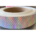 Clear Silver UV Scale Tape 1 1/8" x 3'