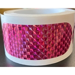 Magenta Skateboard Dodger Tape 3 1/2" 6ct