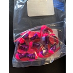 Metallic Purple Pink Tiger Pink Mylar Wings Sz12