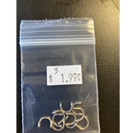 Nickel Sz3 Horseshoe 10ct
