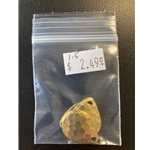 Hammered Brass Sz 1.5 6ct